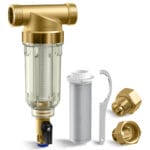 PureHome Well Spin-Down Sediment Pre-FIlter for Well Water